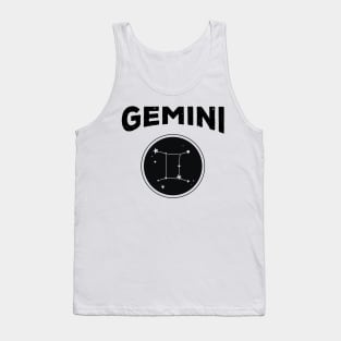 Zodiac Sign Gemini Tank Top